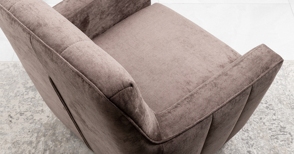 Кресло для отдыха Арно ТК 564 велюр Лаки 06 коричневый перламутр