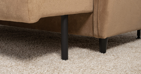 Диван-кровать прямой Берта ТД 772 велюр Mirage otter коричневый