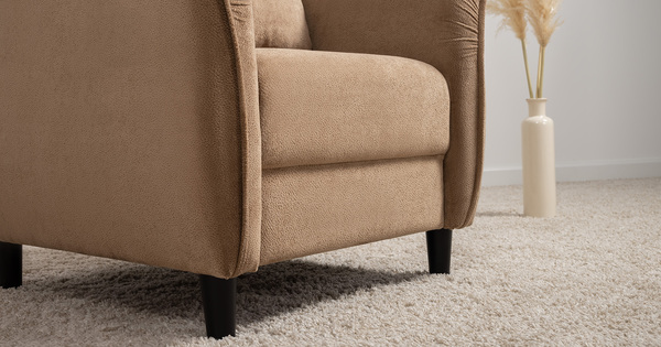 Кресло для отдыха Берта ТК 772 велюр Mirage otter коричневый