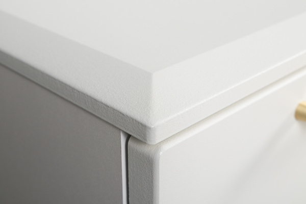 Тумба под ТВ Монтесито 16.66 Белый PE шагрень, белая шагрень 4101 ПВХ