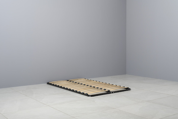 Кровать Эйр 11.46.01 с ортопедическим основанием, белый РЕ шагрень, спальное место 120 х 200