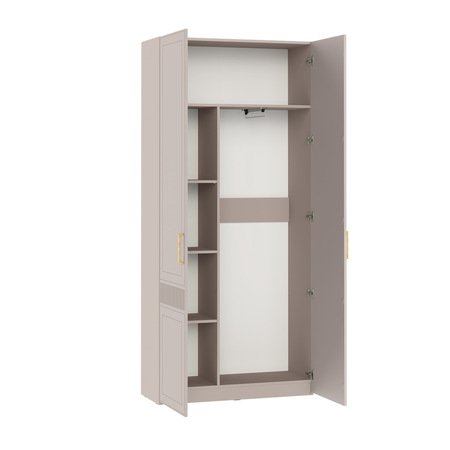 Шкаф для одежды Ричфорд 16.327.02 кашемир 5981 BS, моно керамика D166-2 ПВХ