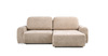 Диван-кровать угловой Тэдди 1502 композиция 2, букле Pique 006 бежевый, модульная система, сборка на любую сторону