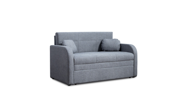 Диван-кровать прямой Тео (120) ТД 909 велюр Danco 995 серый