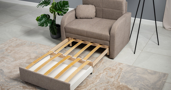 Кресло-кровать Тео (85) ТК 906 велюр Danco 290 бежевый