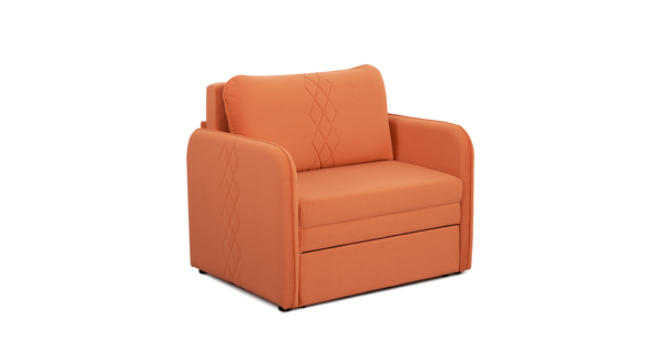 Кресло-кровать Юта (85) ТК 523 велюр Вивальди 31 медный